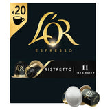 Ristretto Espresso Coffee Pods with Ginger and Cardamom Notes, Intensity 11, 20 Count
