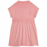 MS Girls Cotton Rich Jersey Dress 5-6 Years Pink
