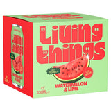 Living Things Watermelon Lime Prebiotic Soda