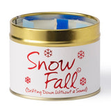 Lily-Flame Snow Fall scented candle in tin 230g, UK version