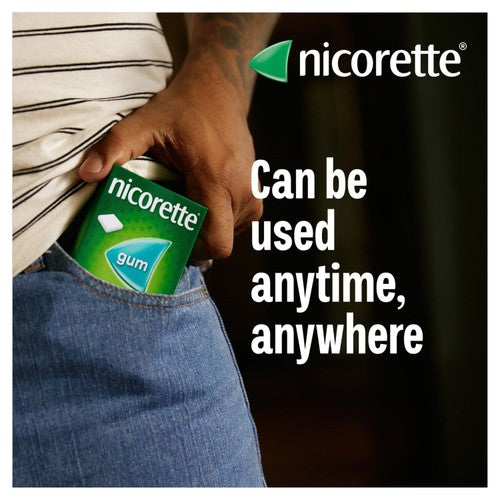 Nicorette fruit fusion nicotine chewing gum 4mg 105 pieces, imported from the UK