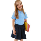 MS Pure Cotton School Polo Shirts 5-6 Years Blue