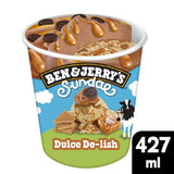 Ben Jerrys Sundae Dulce De-lish Salted Caramel Ice Cream Tub