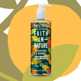 Faith in Nature Grapefruit Orange Hand Wash