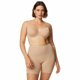 MS Womens Light Control Thigh Slimmers Size 12 Rose Quartz