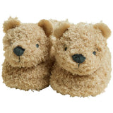 M&S Kids Spencer Bear Slippers, Size 12, Light Brown