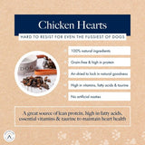 Hollings 100% Natural Chicken Hearts Dog Treats