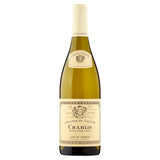 Crisp Dry White Chablis Wine, Unoaked Chardonnay, Glass Bottle