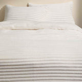 M&S Cloud Fleece Bedset, Super King, Cream