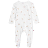 MS Pure Cotton Bunny Sleepsuits 6-9 Months Light Pink