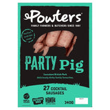Powters Party Pig 27 Cocktail Sausages