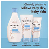 Aveeno baby emollient cream for dry itchy skin - British product