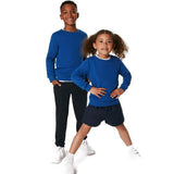 MS GOODMOVE Unisex Regular Fit School Sweatshirt 13-14 Years Royal Blue