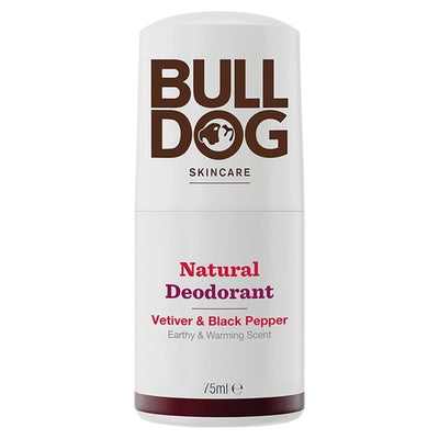 Black Pepper & Vetiver Natural Roll-On Deodorant with 24-Hour Protection