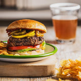 Daylesford Organic 4 Quarter Pounder British Beef Burgers