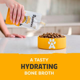 Applaws chicken bone broth dog topper with turmeric and parsley - British product