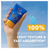 Nivea Kids Protect & Care SPF 50+ Sun Cream Pocket Size 50ml, imported from the UK