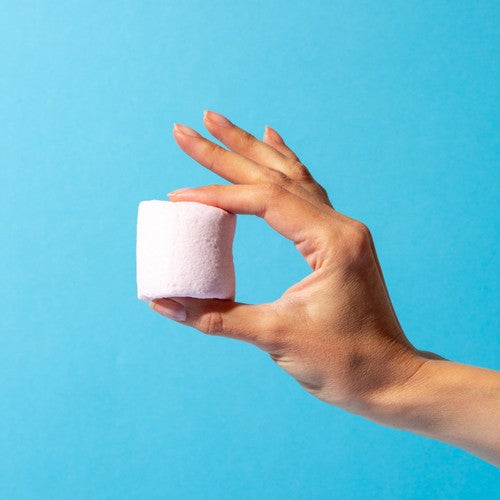 Epic giant toastin' marshmallows in a bag - British product