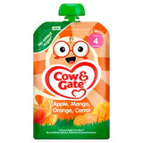 Cow Gate Fruit Pouch Apple Mango Orange Carrot Baby Food 4 Months