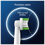 Oral-B Precision Clean toothbrush heads 2-pack, imported from the UK