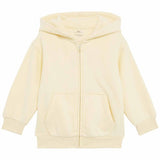MS Girls Cotton Rich Jersey Zip Hoodie 4-5 Years Yellow