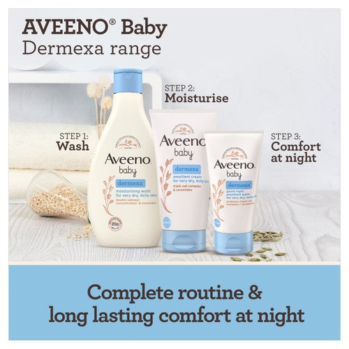 Aveeno baby emollient cream for dry itchy skin - British product