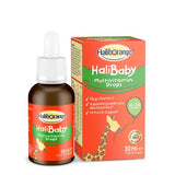Unflavoured Baby Multivitamin Drops with 10 Essential Vitamins for Growth and Immune Support