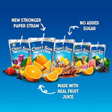 Capri Sun orange zero sugar fruit juice drink pouch 200ml - British product