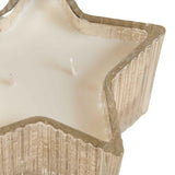 M&S Frankincense and Myrrh Star Candle, Chrome