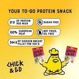 Chick and Go dried chicken breast slices with paprika and pepper