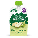 Little Freddie Organic Zesty Kiwis Bananas Pear Baby Food Pouch 6 M