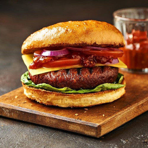 Devil's Kitchen shiitake mushroom burger - British product