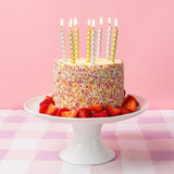 Talking Tables Gold Twirl Birthday Candles