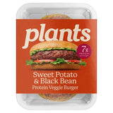 Plants Sweet Potato Black Bean Chipotle Protein Veggie Burger