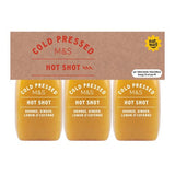 M&S cold-pressed health shot with turmeric and cayenne 100ml, imported from the UK