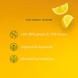 Pukka Organic Lemon GingerManuka Honey Tea x20 Compostable Herbal TeaBags