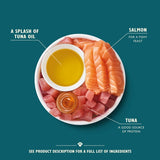 Lilys Kitchen Shredded Fillets Tuna Salmon in Broth Wet Food for Cats