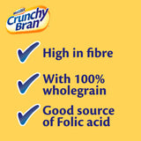 Weetabix Crunchy Bran Cereal 375g, imported from the UK