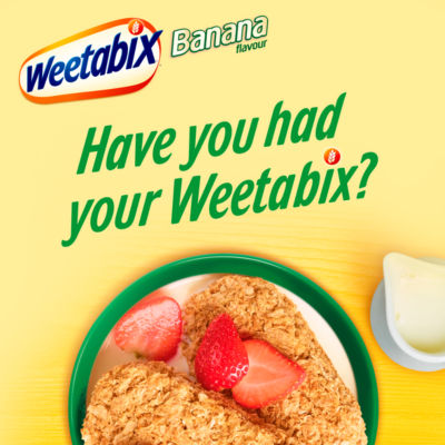 Weetabix Banana cereal 24 pack (British brand)