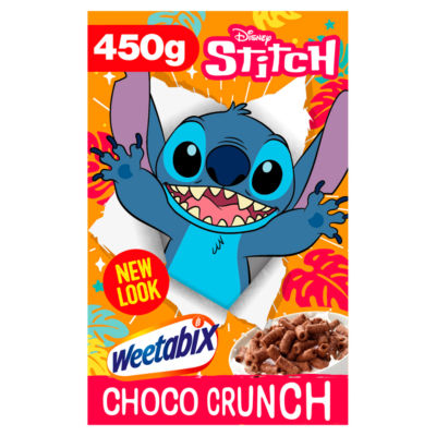 Weetabix Disney Stitch Choco Crunch Chocolate Cereal 450g
