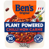 Ben's Original Plant Powered Bean Chilli Non Carne Ready Meal 285g - British product