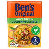 Ben's Original Wholegrain Golden Vegetable Microwave Rice 220g