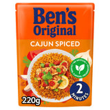 Ben's Original Cajun spiced microwave rice 220g - British product
