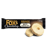 Fox's Chocolatey White Chocolate Rounds Shortcake Biscuits 130g