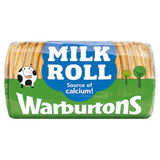 Warburtons Soft Round White Milk Bread Rolls 400g