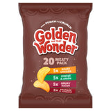 Golden Wonder Meaty Pack Potato Crisps Assorted Flavours 20 x 25g