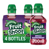 Robinsons Fruit Shoot apple blackcurrant kids drink 4x200ml, imported from the UK
