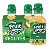 Robinsons Fruit Shoot Apple 8 x 200ml, imported from the UK
