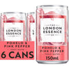 London Essence pomelo pink pepper tonic water 6x150ml cans, UK version