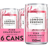 The London Essence Co. Pink Grapefruit Crafted Soda 6 x 150ml